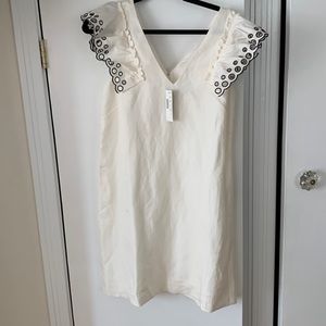 NWT J. Crew Linen Blend Dress
